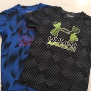 2 pack UA boys shirts